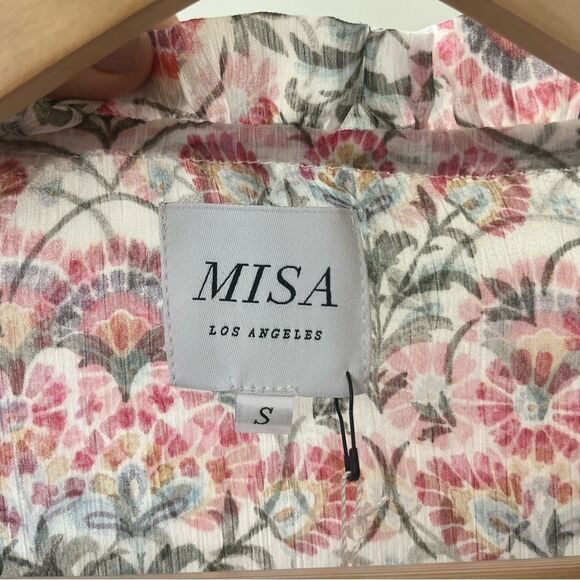Misa Revolve Amata Floral Long Sleeve Boho Maxi Dress Size Small NWT - Picture 11 of 16